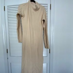 Cream Sweater Dress
